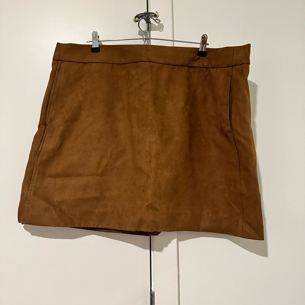 J Crew Suede Skirt